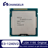 Processor Xeon E3-1240V2 SR0P5 4Core 8Threads LGA1155 22NM CPU 3.4GHz 8M E3 CPU E3 1240V2 LGA1155