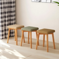 【免運】美雅閣| 餐椅 家用凳子時尚創意小板凳實木小椅子沙發凳圓凳矮凳方凳