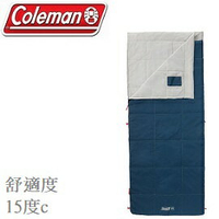 [ Coleman ] 表演者III睡袋 C15 灰 / 可放洗衣機水洗 / CM-34776