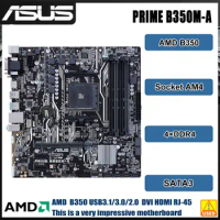 B350 B350M Motherboard ASUS PRIME B350M-A Socket AM4 DDR4 64GB PCI-E 3.0 M.2 HDMI Micro ATX support Ryzen 3 5300G Athlon 220GE