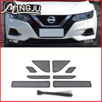 Car Grill Insect Net Insect Screening Mesh Protection Cover Trim Accessories For Nissan Qashqai J11 2016 2017 2018 2019 2020
