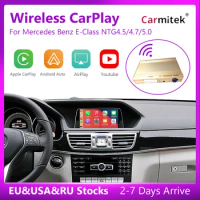 Wireless CarPlay for Mercedes Benz E-Class W212 E Coupe C207 2012-2016, with Android Auto Mirror Link AirPlay Car Play Functions