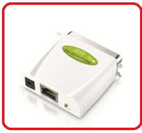 ZO TECH P102S 平行埠印表伺服器(綠色)