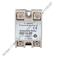 Original Authentic Taiwan's DC to DC solid state relay SSR-10DD