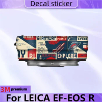 EF-EOS R RF Adapter Mount Ring Decal Skin Vinyl Wrap Film Camera Lens Sticker For Canon EOS R5 R6 R7 R3 R RP R10 R5C EF-EOSR