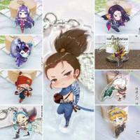 [GIÁ HỦY DIỆT] móc khoá mica acrylic lol liên minh huyền thoại Yasuo riven irelia leesin kaisa jinx 