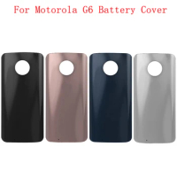 Battery Cover Back Rear Door Housing Case For Motorola G6 G6 Plus G6 Play Back Battery Cover with Logo