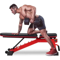Adjustable Weight Bench for Full Body Workout, Incline and Decline Weight Bench for Indoor Workout, Home Gym