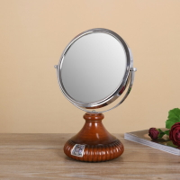 TQJ現代歐式風格梳妝鏡/圓形化妝鏡子/美容鏡