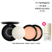 【M.A.C】超持妝無瑕粉餅#寶寶粉雙入組(超持妝無瑕粉餅SPF15/PA+_13g不含粉盒*2/粉餅空盒不含粉撲)