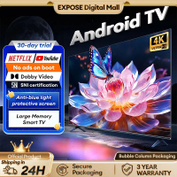 Smart TV 43 inch Digital TV Android 43 inch LED TV 4K UHD Android TV 43 WIFI Televisi Netflix/YouTub