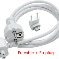 High Quality EU Plug Extension Cable Cord For MacBook Pro Air Charger Cable Power Cable Adapter 45w 60w 85w