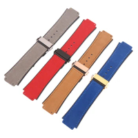 Watch accessories for HUBLOT Hublot Classic Fusion series abrasive leather strap 25*19 unisex outdoor sports strap