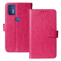 For Motorola Moto G9 Plus 6.81" Case Stand Leather Flip Wallet Cover for Motorola Moto G9 Plus Mobile Phone Case
