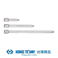 【KING TONY 金統立】專業級工具3件式3/8 三分 DR.加長型接杆組(KT3113PR)
