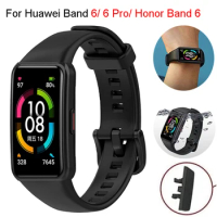 Replacement Strap For Huawei Band 6 Strap Silicone Watch Strap For Honor Band 6 Huawei Band 6 Pro Strap Smart Bracelet Wristband