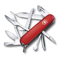 【Victorinox 瑞士維氏】瑞士刀 FIELDMASTER 15用刀 91mm-紅(1.4713)