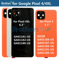 Battery Housing for Google Pixel 4 4XL Back Cover Back Case for Pixel4 with Camera Lens Glass Glue Door Rear Housing Phone Parts