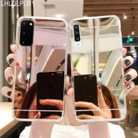 Makeup Mirror Bling Silicone Case For Huawei Nova 10 SE 3 3i Y8P Y6P Y7 2019 Y6 Y9 Prime Y5 2018 Honor 70 90 Lite X8 5G X6 Cover