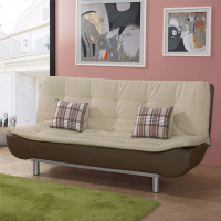 文創集 安比迪貓抓皮革展開式沙發椅/沙發床(二色可選)-188x92x88cm免組