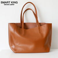 Smart King Handbag For Women Girls Genuine Cow Leather Fashion Tote Bag Elegant R Shoulder Sling Bag