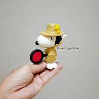 Figure Snoopy Detektif Original Size 8 Cm/ Snoopy/ Peanuts