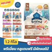 Buzz Beyond บัซซ์ บียอนด์ อาหารสุนัข หมา สุนัขโต กลูเตนฟรี เนื้อ ไก่ ตับ แซลมอน ลูกสุนัข แกะ 1.2kg /
