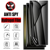 Privacy Hydrogel Film For Samsung A20 A30 A50 2019 A30S A40S A50S Wide 4 M10S M21 2021 Screen Protector