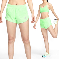 Nike As Nk Fast Df Tempo Short 女款 螢光綠色 內裡 運動 短褲 DD5936-100