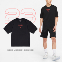 Nike 短袖上衣 Jordan Banned Tee 男款 黑 重磅 寬鬆 喬丹 休閒 短T DM3545-010