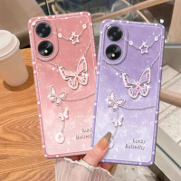 Case Kompatibel Untuk OPPO A38 A18 A17 A17K A58 A78 Terbaru Fashion Case Silikon Tpu Pro Camera Soft