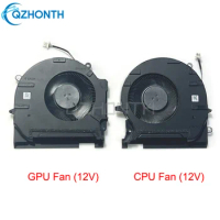 New For HP OMEN 17-CK 17-CK1020NR 17-CK0372NR CPU / GPU Fan (2021) M78888-001M78889-001 12V