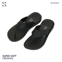 รองเท้า Super Soft รุ่น Original สีดำ (Black) รองเท้าแตะ/ชาย/หญิง