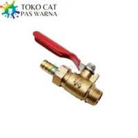 Kran Angin Kompresor Stop Kran 1/4 INCH Kuningan