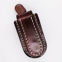 Handmade Leather Pouch for 58mm Victorinox Swiss Army MiniChamp Knife
