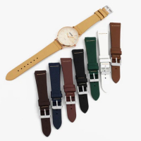 Vintage Oil Edge Leather Watch Strap Palm Printed Watch Band Bracelet Watch Accessories Watchbands 20mm 22mm 21mm 16mm 17mm 18mm