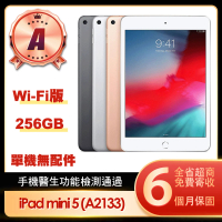 【Apple】A級福利品 iPad mini 5(7.9吋/WiFi/256G)