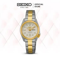 Jam Tangan Wanita Seiko 5 Sports SRE004K1 Automatic Stainless White Dial Original