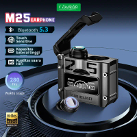 TWS M25 Bluetooth Earphone Wirless Earbuds BT 5.3 Headset 3500mAh Power Bank 9D Stereo Wireless Head