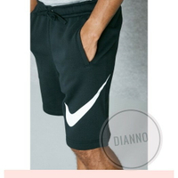 帝安諾- Nike swoosh shorts 勾勾 大勾 短棉褲 短褲 黑色 大logo 843520-010 公司貨