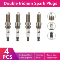 Double Iridium Spark Plug C-17 For Mazda 3 Atenza Cx-3 Cx-4 Cx-5 Cx-8 Mx-5 Rf / Auto Parts
