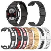 Magnetic Wristband Compatible For Amazfit TRex2 Strap Stainless Steel Metal Replacement Strap Ladies Men's Wristband Strap