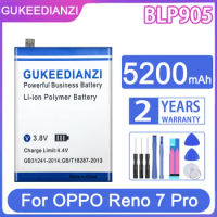 GUKEEDIANZI Replacement Battery BLP905 5200mAh For OPPO Reno 7 Pro 7pro