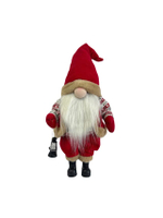 ของตกแต่งคริสต์มาส GNOMES Xmas24  CD239134 36x25x55 ซม. แดง