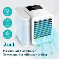 Xiaomi Portable Mini Air Conditioner Usb Cooler Fan 1000ml Water Tank Cooling Humidifier For Office Home Mobile Conditioner