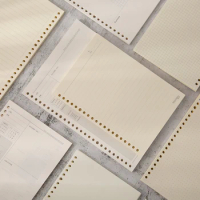 A5 / B5 60 Sheets Loose-Leaf Notebook Inner Core 20/26 Holes Replaceable Paper Core Blank/Check/Dot/Line/Cornell