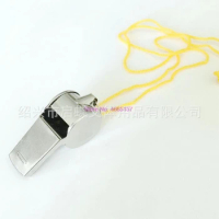 by dhl or ems 500pcs Rugby Party Training Metal Referee Sport Whistle School Soccer Football