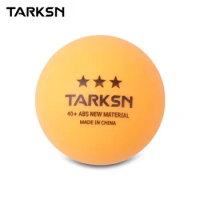 Tarksn 3 Star Ping Pong Training Balls 40+mm 2.8g ABS Plastic Table Tennis Balls for Professional Multi-Ball Training