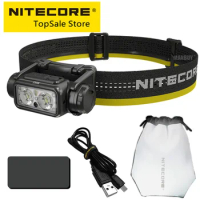 2024 NITECORE NU45 1700 LMs 4UHE LEDs HIGH Output Lightweight 4000mAh 18650 Li-ion Battery Rechargeable Outdoor Camping Headlamp