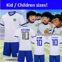 Men Soccer Jerseys Foot Maillot Kids Captain Ozora Tsubasa Japan Chile Football Kits Oliver Atom Foo